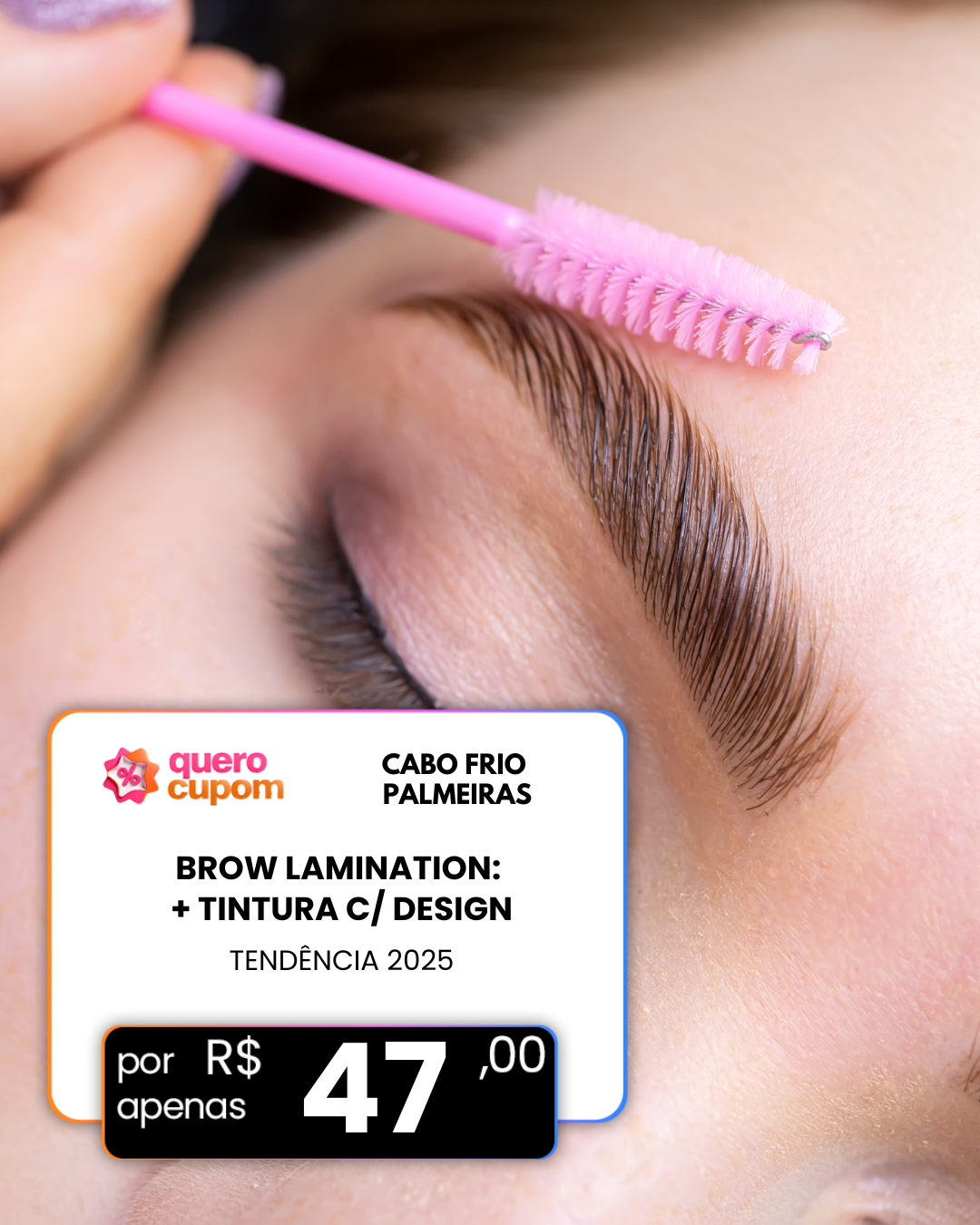 BROW LAMINATION + DESIGN + TINTURA: TENDENCIA 2025