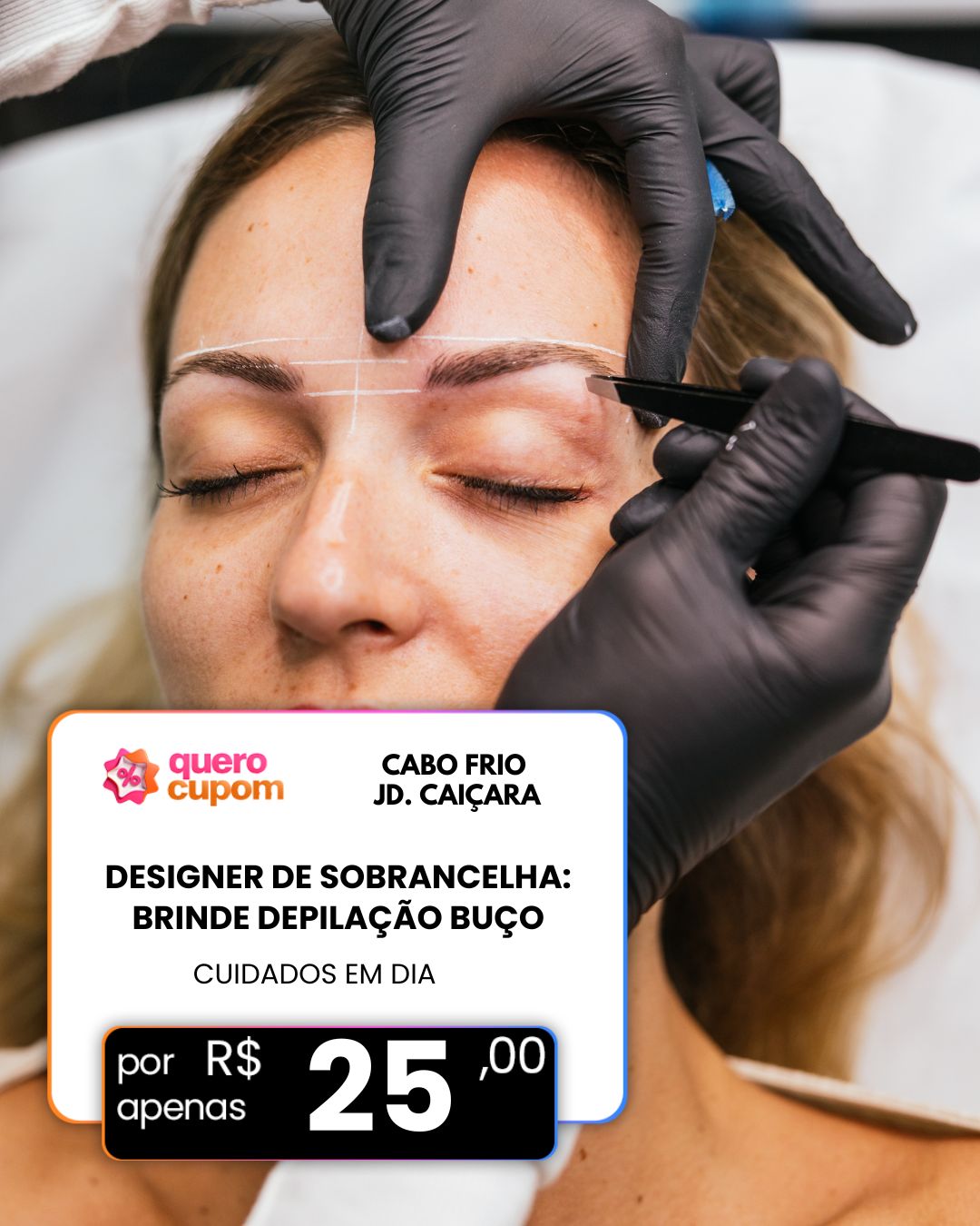 DESIGNER DE SOBRANCELHA: BRINDE DEPILAÇÃO BUÇO