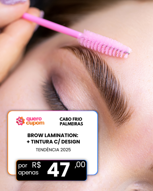BROW LAMINATION + DESIGN + TINTURA: TENDENCIA 2025