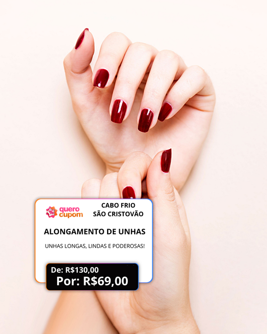 ALONGAMENTO DE UNHAS: UNHAS LONGAS, LINDAS E PODEROSAS!